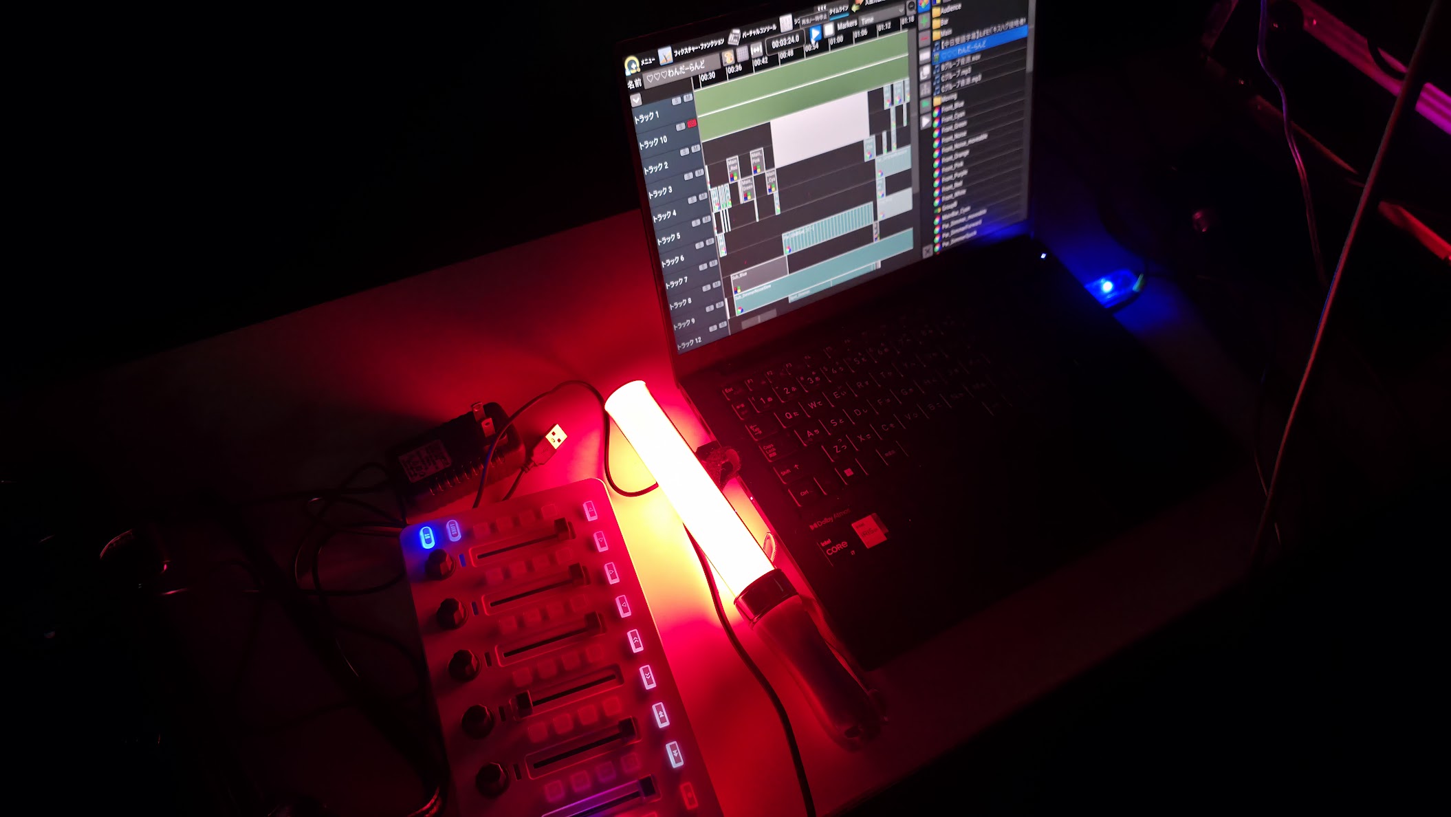 DHU学園祭2025 照明演出